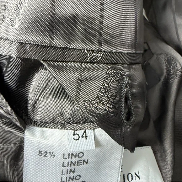 Versace Collection Linen Wool Blazer Sz 54 US 44 Gianni Versace NWT Old Money - Picture 11 of 16